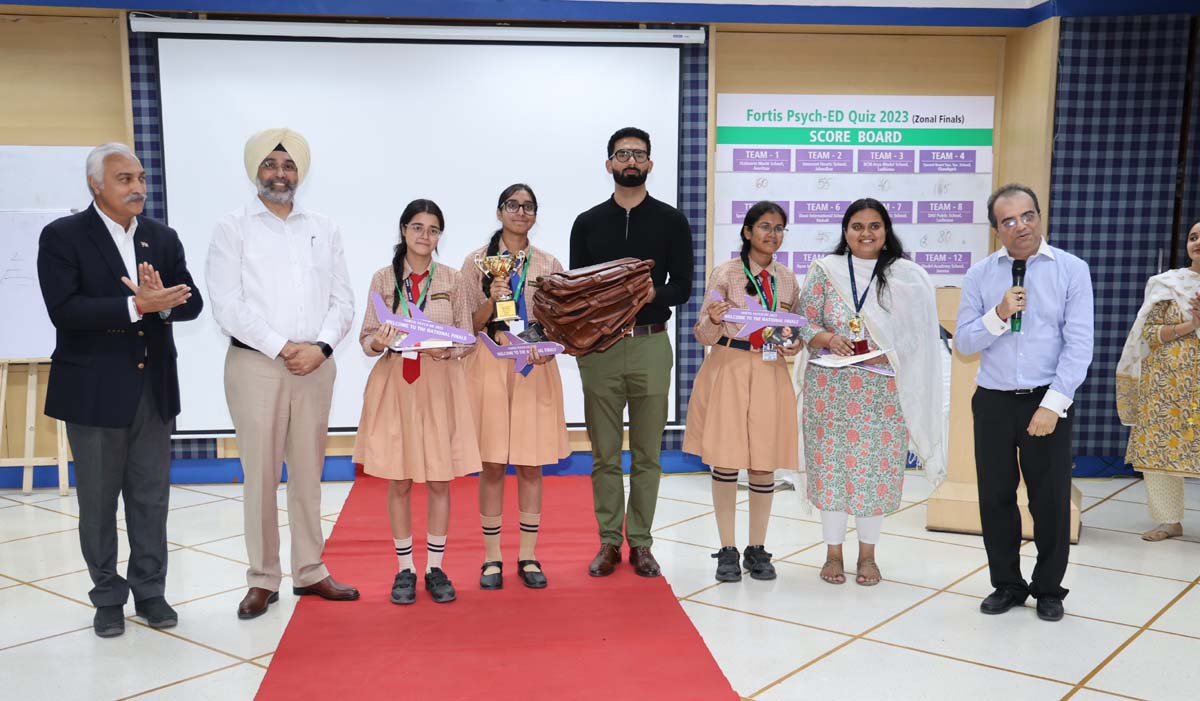 रयान इंटरनेशनल स्कूल चंडीगढ़ फोर्टिस अस्पताल द्वारा आयोजित CYCRADE 2023 के राष्ट्रीय फाइनल में पहुंच गया।